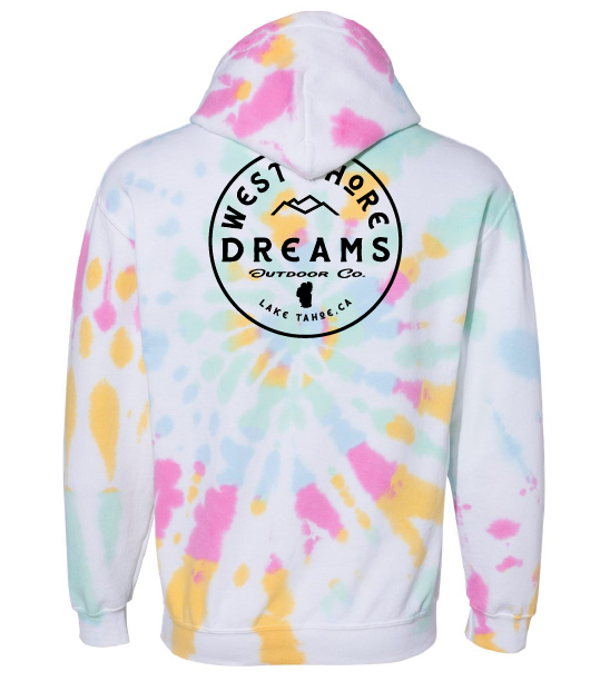 OG NOSN BURST TIE-DYE MIDWEIGHT FLEECE