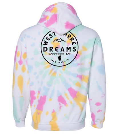 OG NOSN BURST TIE-DYE MIDWEIGHT FLEECE