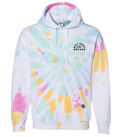 STAY NASTY BURST TIE-DYE MIDWEIGHT FLEECE