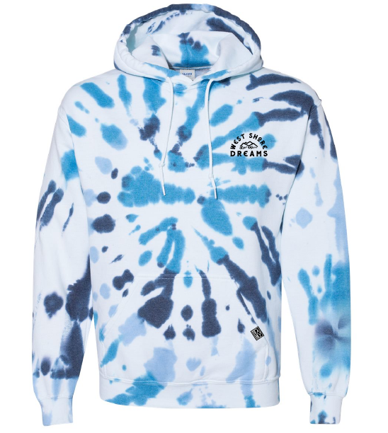 STAY NASTY BURST TIE-DYE MIDWEIGHT FLEECE