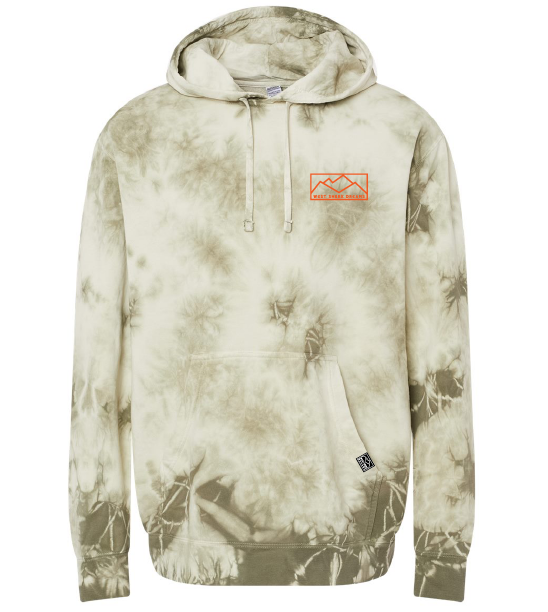 LOGO MARBLE TIE-DYE MIDWEIGHT FLEECE