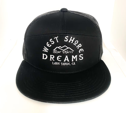 WSD STAY NASTY 7 PANEL FLAT BILL TRUCKER