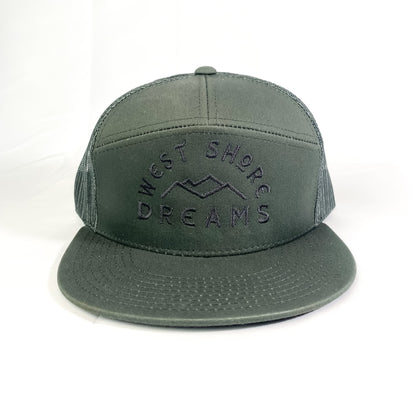 WSD  7 PANEL FLAT BILL TRUCKER